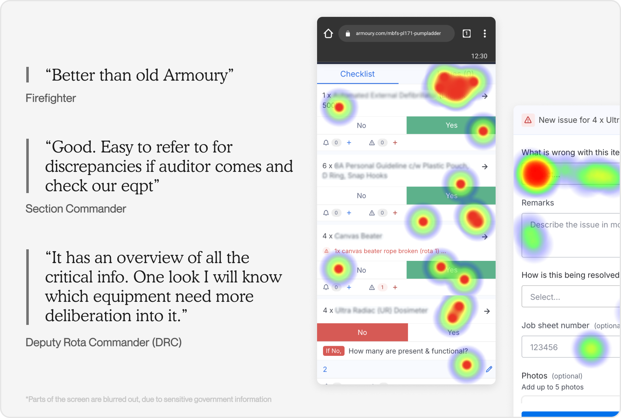 User quotes: Better than old Armoury, Good easy to refer to, It has an overview of all critical info